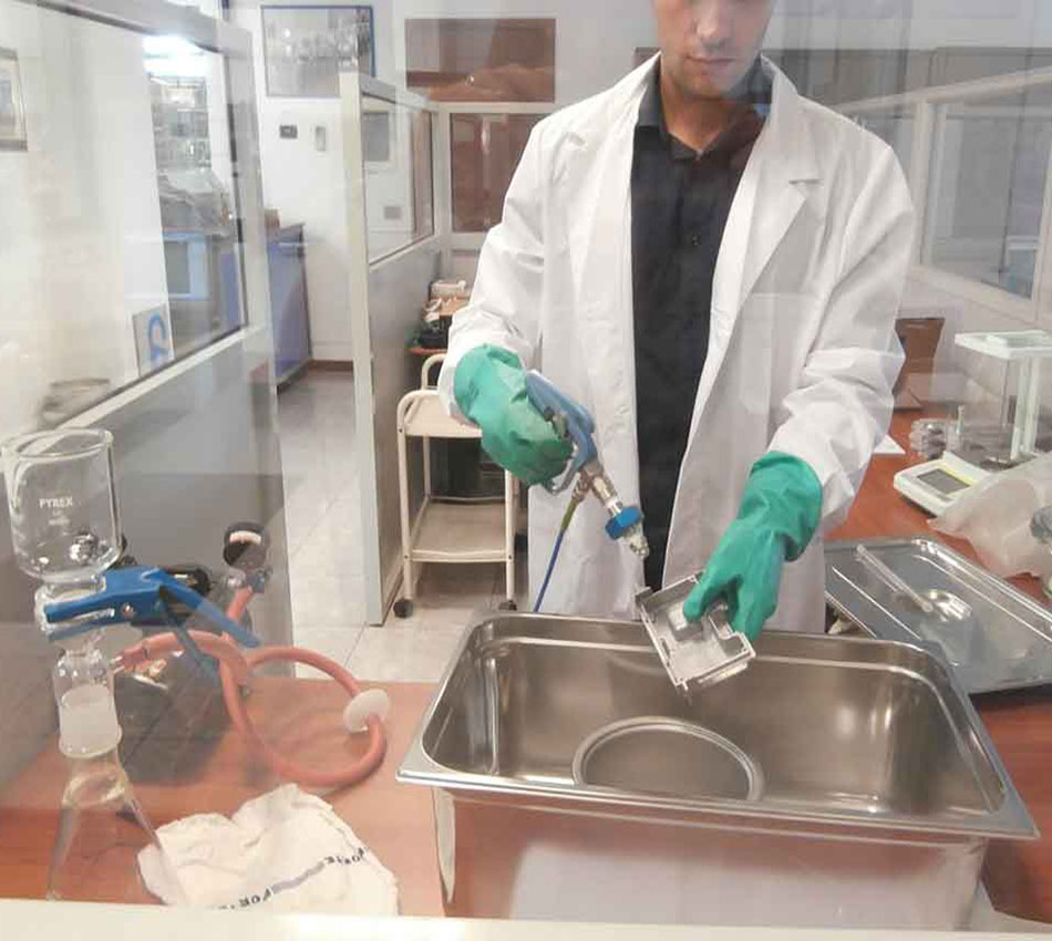 Prova di Laboratorio Caber Impianti