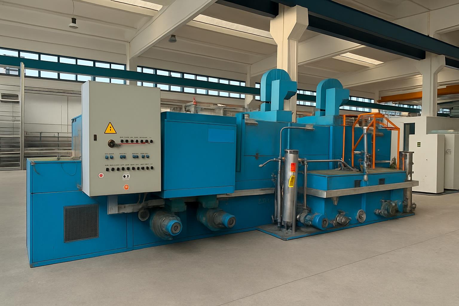 CONVEYOR BELT INDUSTRIAL WASHING MACHINE MOD 560